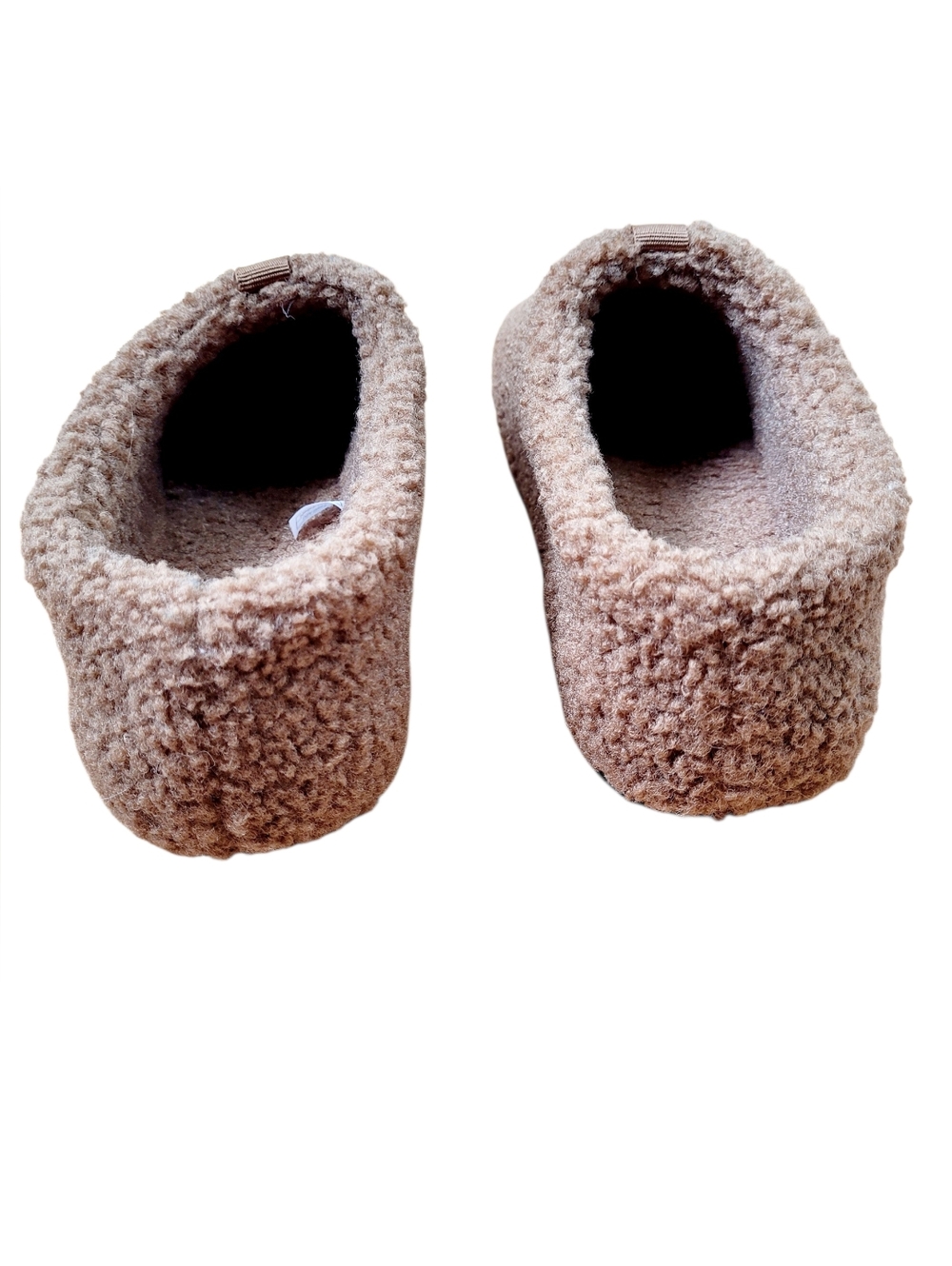 Bombas Women’s Sherpa Slip On Sunday Slipper Slippers Camel Tan 9 - Picture 7 of 12